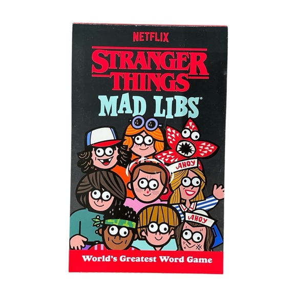 STRANGER THINGS Netflix 432 Piece Puzzle and Mad Libs Book - Picture 6 of 11
